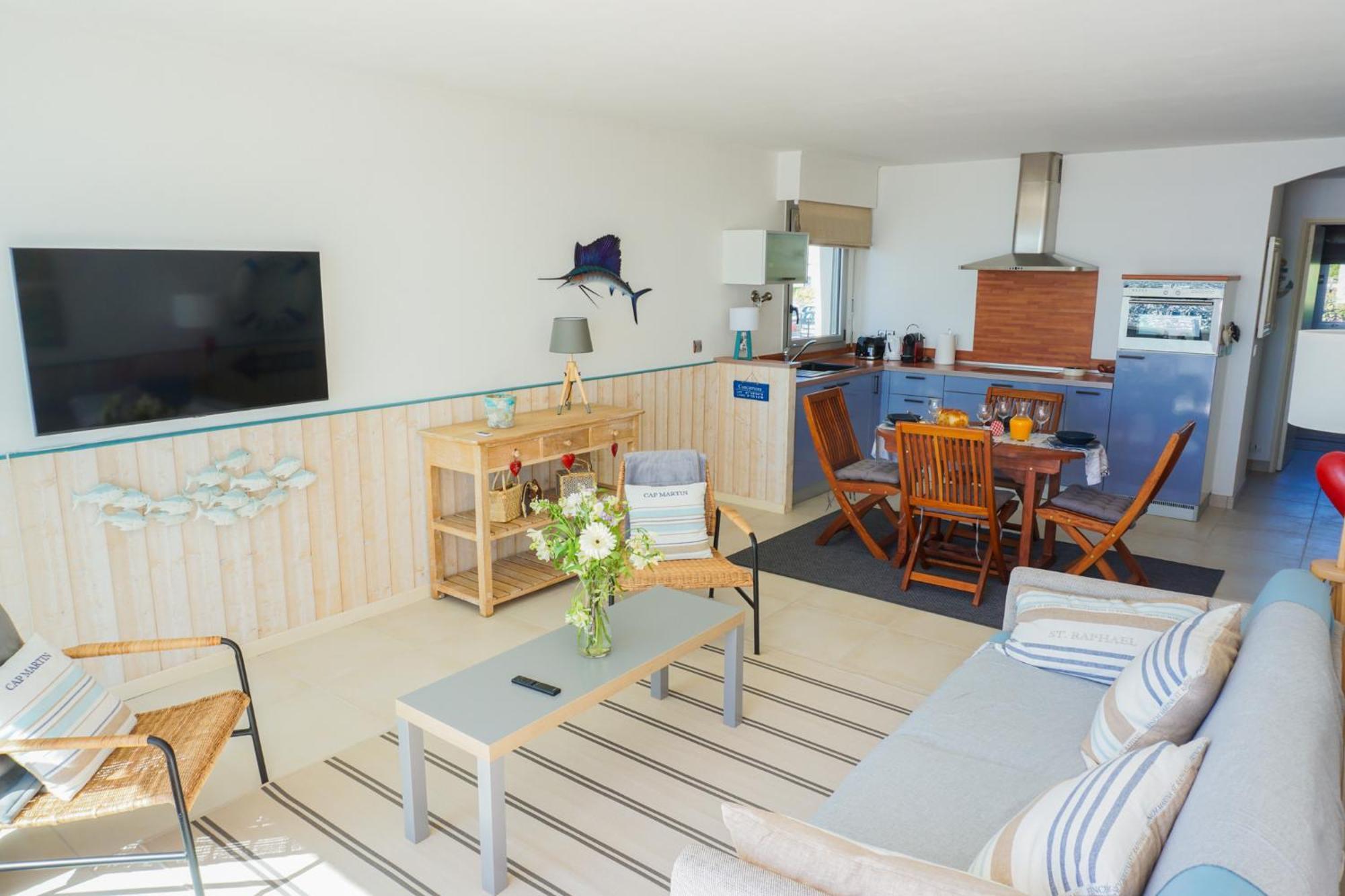 -Te Moana- Beau T2 Bis Surplombant La Mer Avec Parking Concarneau Εξωτερικό φωτογραφία